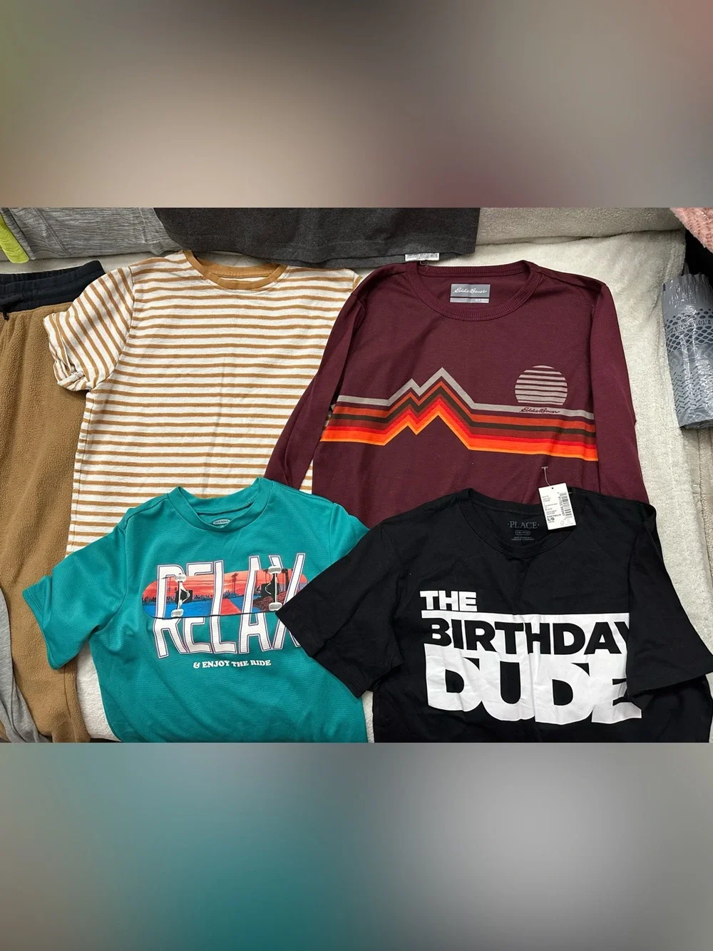 Lot Boys Clothes Tops Pants Size 10/11 Years Excellent Condition